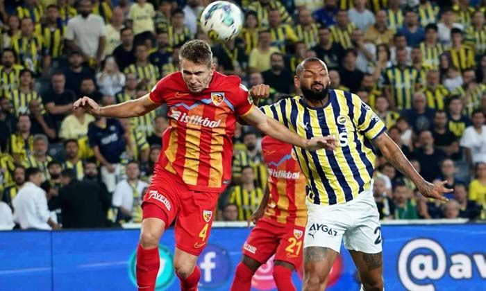 Fenerbahçe, Kayserispor’u 2-0’la geçti