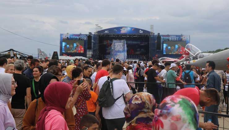 Teknofest Karadeniz’e son günde de ilgi yüksek! 5 günde 650 bin kişi  ziyaret etti