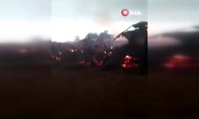 Kazakistan’da devam eden orman yangını nedeniyle acil durum ilan edildi