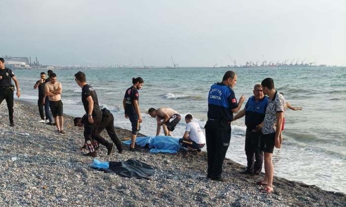 Hatay’da Ali Mantar denizde boğularak hayatını kaybetti