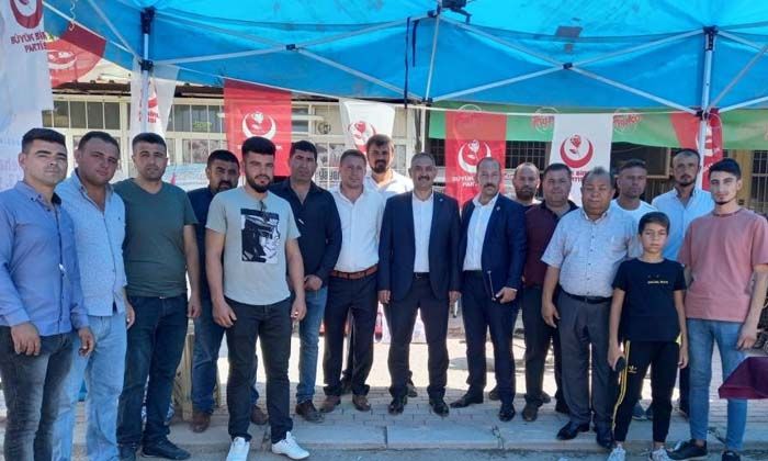 Gelecek Partisi’nden topluca istifa edip BBP’ye katıldılar