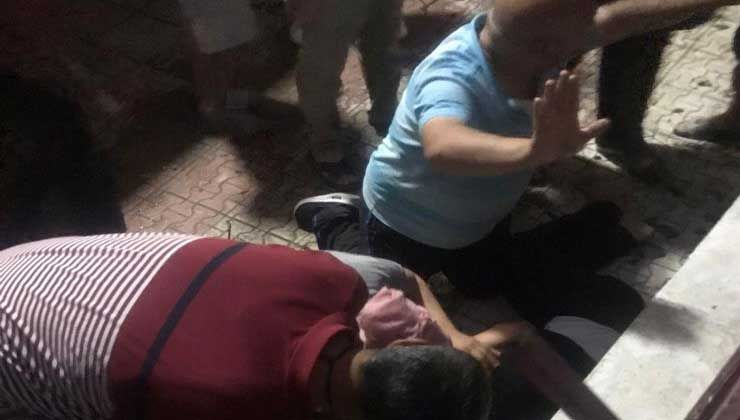 Tartıştığı komşusunu balkondan aşağı attı