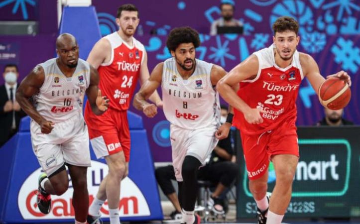 A Milli Erkek Basketbol Takımı, Belçika’yı devirdi