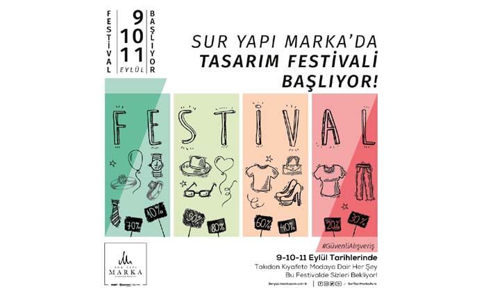 Sur Yapı Marka AVM’de Tasarım Festivali başlıyor