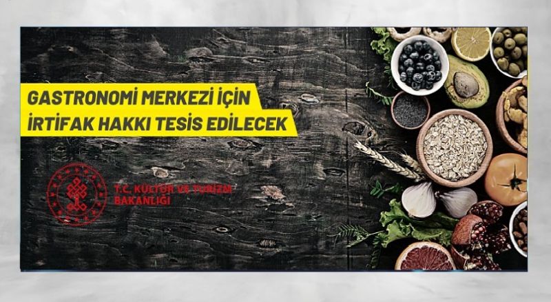 İzmir Aliağa’da gastronomi merkezi için irtifak hakkı tesis edilecek