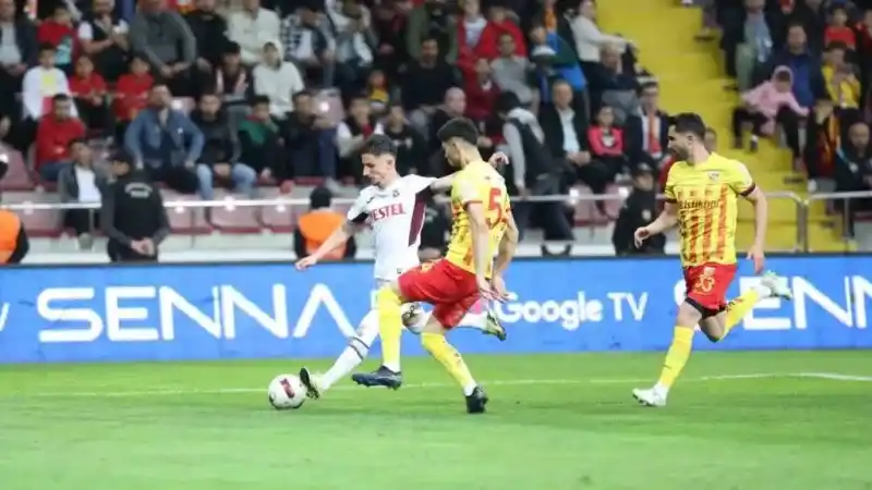 Trabzonspor Kayseri'den üç puanla döndü
