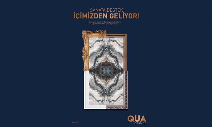 QUA Granite, Contemporary Istanbul’un partneri oldu