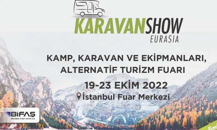 Yeni yaşan konsepti Karavan Show’da karavan sektörü için bulunmaz fırsat İstanbul’da