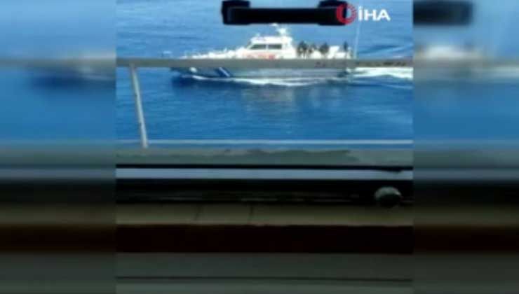 Yunan botlarından Ege’de RO-RO gemisine taciz ateşi