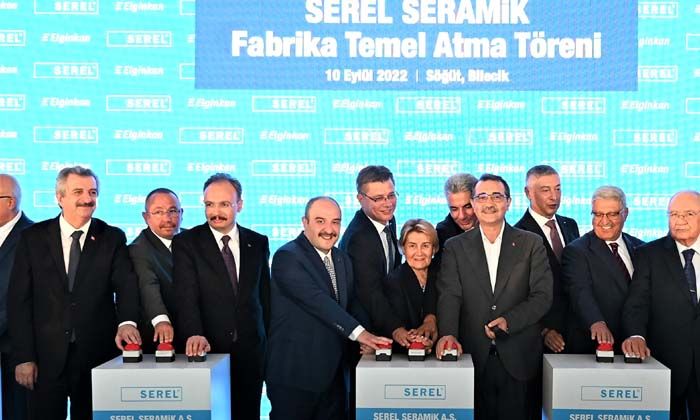 Elginkan Topluluğu Türkiye’nin en büyük seramik fabrikalarından birini kurmaya hazırlanıyor