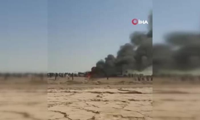 Irak’ta yolcu otobüsü akaryakıt tankerine çarptı: 11 ölü, 7 yaralı