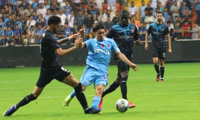Kötü gidişi süren Trabzonspor, Adana Demirspor’a 3-2 mağlup oldu