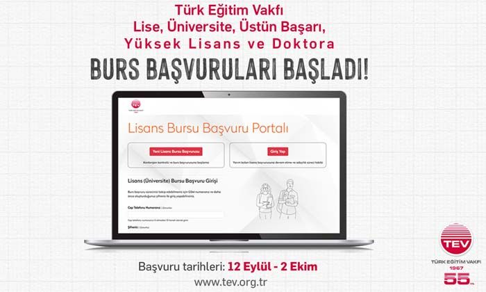 Türk Eğitim Vakfı burs başvuruları başladı