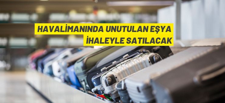 Kayıp eşya satış ihalesi