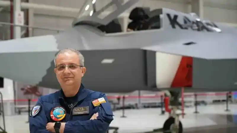 Türkiye’nin Milli Muharip Uçağı KAAN’ın Test Pilotu Demirbaş: KAAN ile bu işin en son sınırına meydan okuyoruz