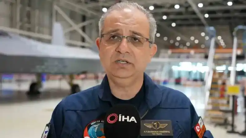 Türkiye’nin Milli Muharip Uçağı KAAN’ın Test Pilotu Demirbaş: KAAN ile bu işin en son sınırına meydan okuyoruz