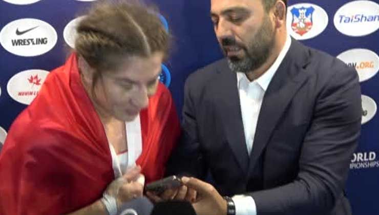 Erdoğan’dan dünya şampiyonu Yasemin Adar Yiğit’e tebrik telefonu