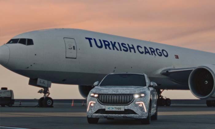 Togg akıllı cihazını Arjantin kış testlerine Turkish Cargo taşıdı