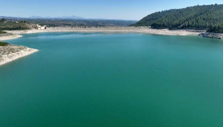 Mehmetli Barajı’nda doluluk oranı yüzde 42 seviyelerine düştü