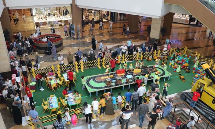 İnşaat Atölyesi Sur Yapı Marka AVM’de minik inşaatçıları bekliyor