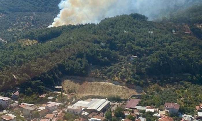 İzmir’de yangın