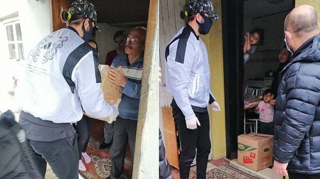 Yusuf Yazıcı ihtiyaç sahiplerine gıda yardımında bulundu