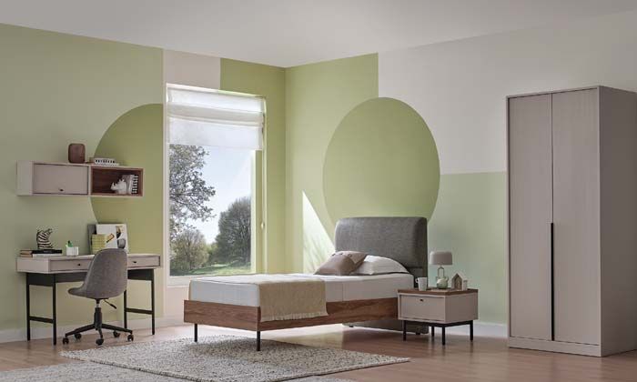 Endüstriyel Stil, Dinamik Tasarım: Loreto Genç Odası