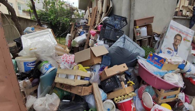 2 katlı evden çıkanlar görenleri hayrete düşürdü