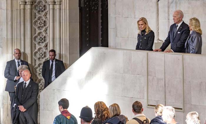 Biden, Kraliçe II. Elizabeth’in cenazesine katılmak üzere İngiltere’de