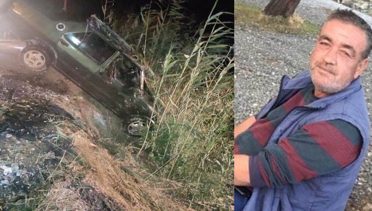Köyceğiz’de araç kanala uçtu: Salih Keleş hayatını kaybetti