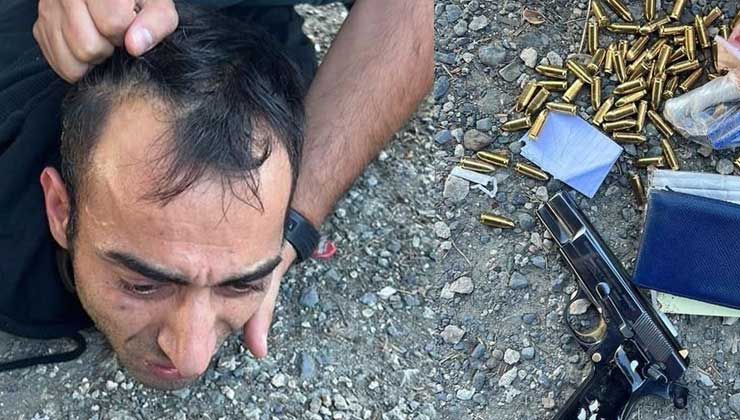 Polise silahlı saldırı gerçekleştiren cinayet zanlısı Güven Güler yakalandı