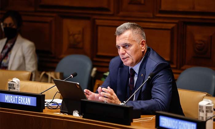 Murat Erkan, BM’de dünya telekomünikasyon sektörünü temsil etti: Hedef pozitif iz bırakma