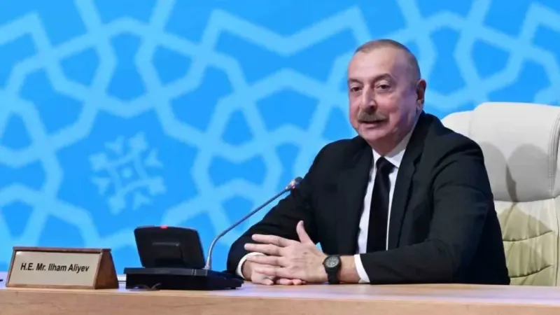 Azerbaycan Cumhurbaşkanı Aliyev: “Ermenistan ile barışa doğru ilerliyoruz” Azerbaycan Cumhurbaşkanı Aliyev: “Ermenistan ile barışa doğru ilerliyoruz”
