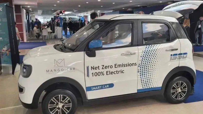 Yüzde yüz yerli ve elektrikli mini araç “Mango Car” Ankara’da tanıtıldı Yüzde yüz yerli ve elektrikli mini araç “Mango Car” Ankara’da tanıtıldı