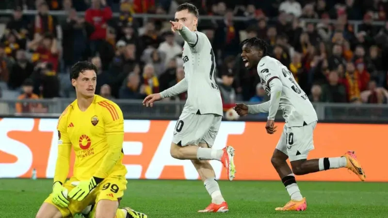 Bayer Leverkusen'i Roma da durduramadı Bayer Leverkusen'i Roma da durduramadı
