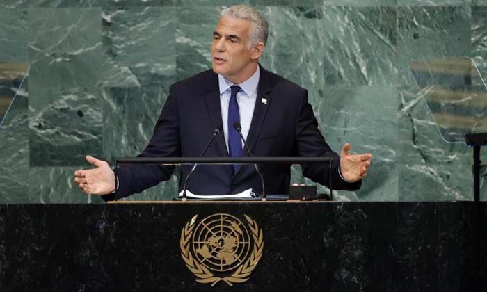 İsrail Başbakanı Lapid’den İsrail-Filistin ihtilafında iki devletli çözüm çıkışı