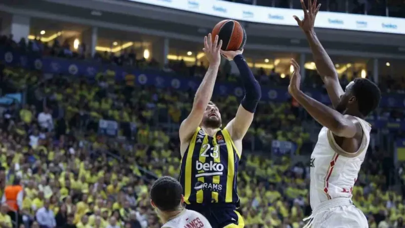 Fenerbahçe turu Fransa'ya bıraktı 62 - 65 Fenerbahçe turu Fransa'ya bıraktı 62 - 65