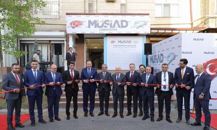 MÜSİAD Özbekistan şubesi, Genel Başkan Mahmut Asmalı’nın katıldığı törenle açıldı