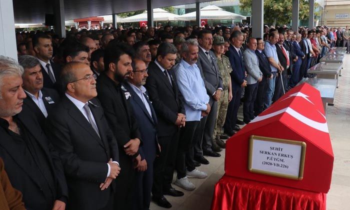 Pençe-Kilit Operasyonu şehidi Malatya’da son yolculuğuna uğurlandı