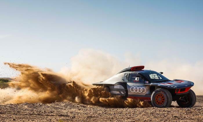 Fas’taki testlerini tamamlayan Audi RS Q e-tron E2 yarış gününü bekliyor