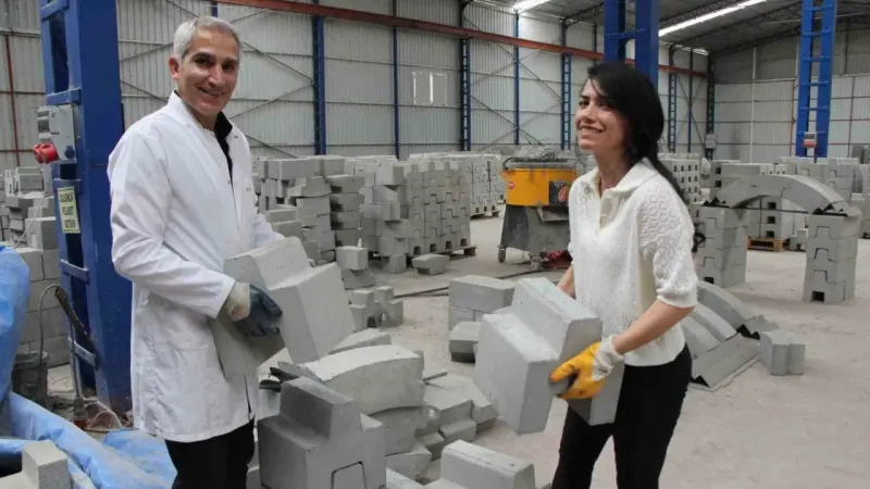 Askerler test etti, ‘lego beton’ uçaksavar mermisini durdurdu