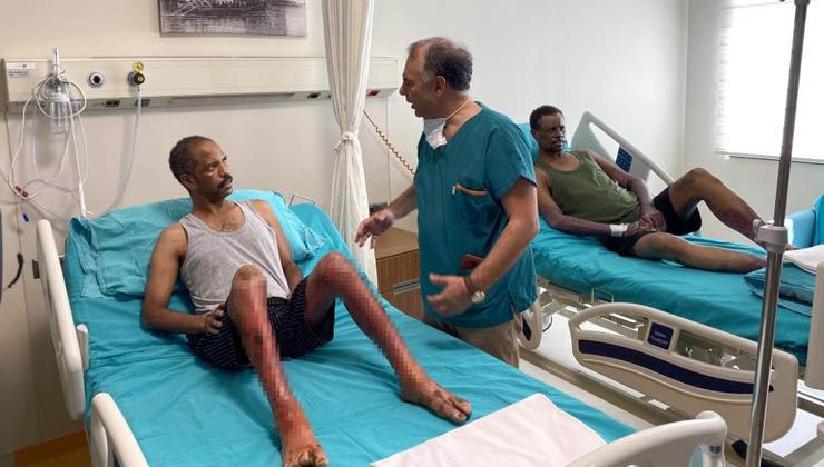 Libya’dan Türkiye’ye getirilen hastalar dehşet anlarını anlattı