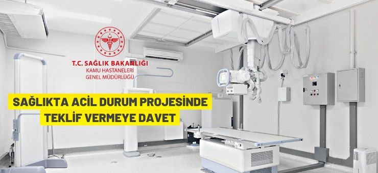 COVID 19 – Sağlıkta Acil Durum Projesi kapsamında mal alımı