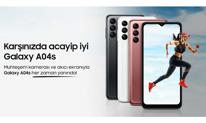 Samsung, ileri Galaxy inovasyonlarını bir arada sunduğu yeni Galaxy A04S’i tanıttı