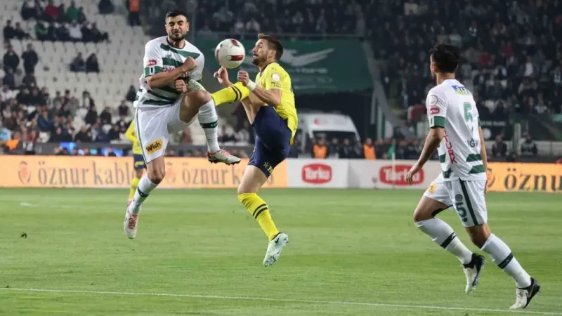 Fenerbahçe, Konya deplasmanında golü bulamadı