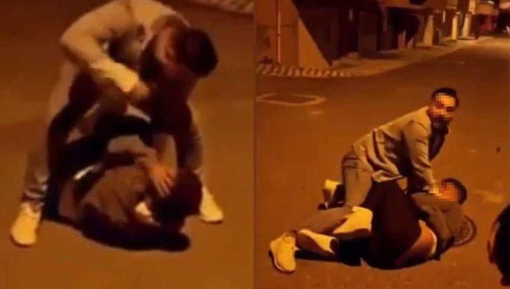 Sokak ortasında öldüresiye dövdü, o anları sosyal medyasında paylaştı