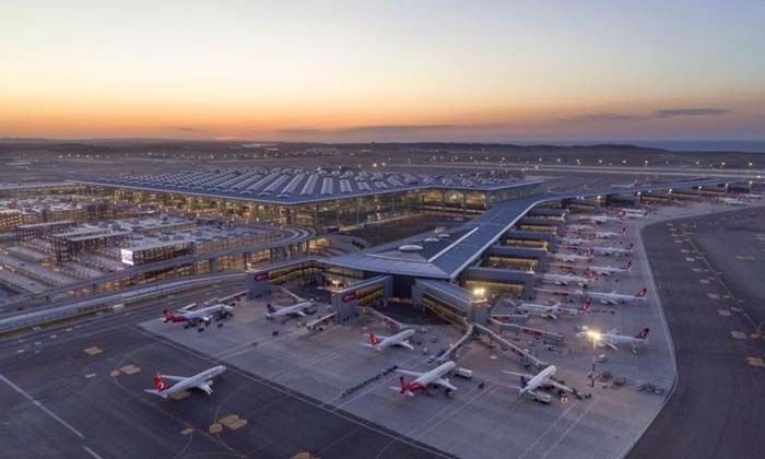 İstanbul Havalimanı bin 286 uçuşla Avrupa’nın zirvesinde yer aldı
