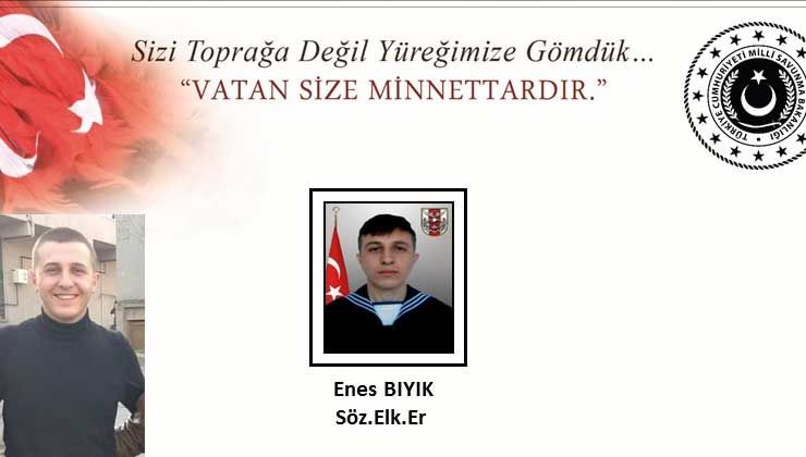 Bakan Akar, denize düşen askerin şehit olduğunu açıkladı