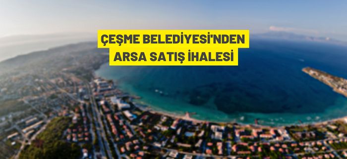 Çeşme Ilıca’da arsa satışa çıktı Çeşme Ilıca’da arsa satışa çıktı