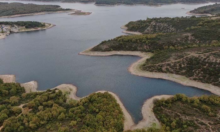 İstanbul’un barajlarında doluluk oranı yüzde 50’nin altına düştü